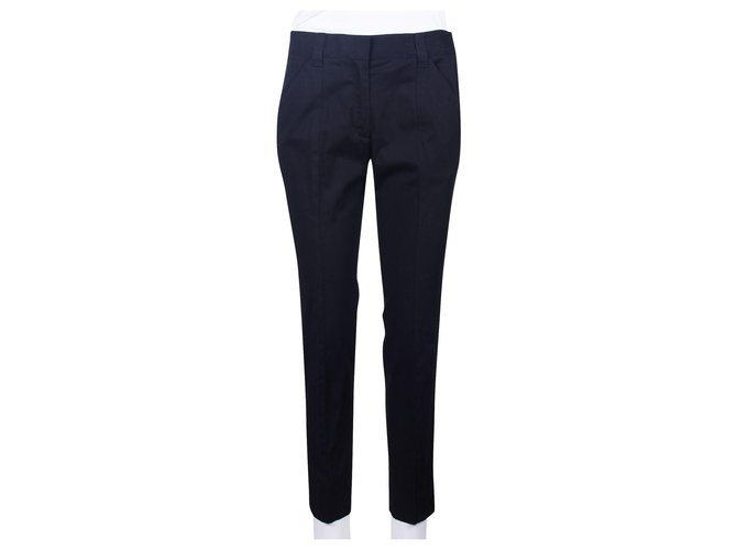 Proenza Schouler Black Cigarette Pant 