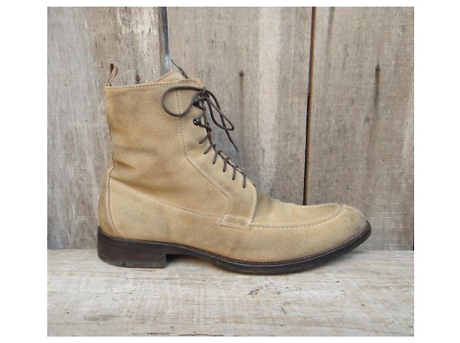 Autre Marque stivali Cinti beige nabuk 44