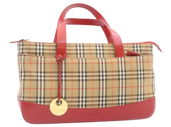 Bolso burberry Beige Lienzo ref.331474 - Joli Closet