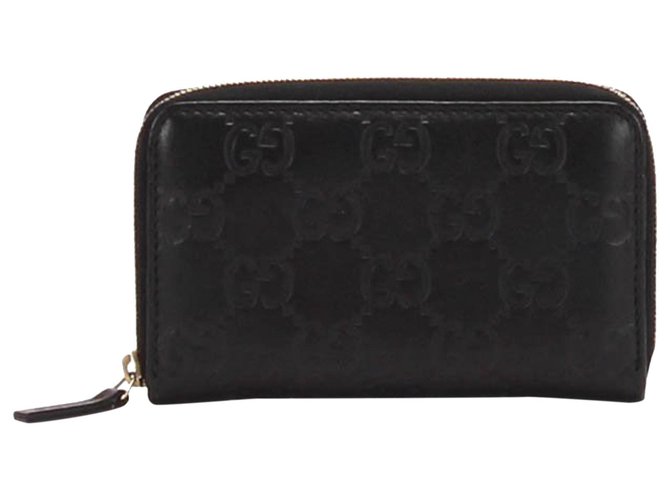 gucci guccissima wallet zip around