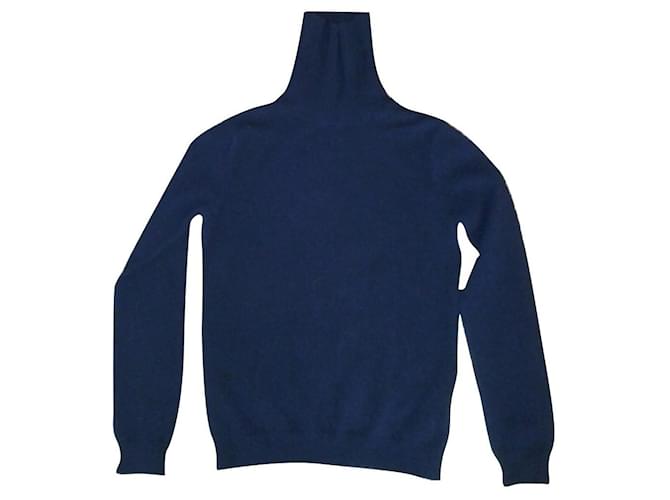 Eric Bompard Sweaters Navy blue Cashmere  ref.332736
