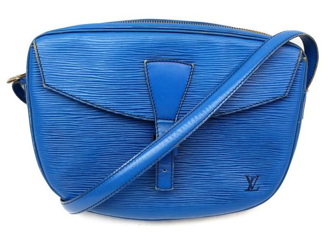 Louis Vuitton Blue Epi Leather Jeune Fille Crossbody Bag ref.332851 - Joli  Closet