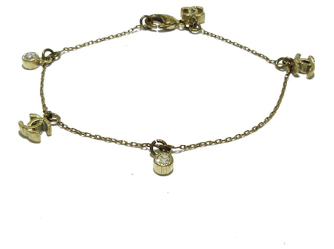 Chanel-Armband Golden Metall  ref.333365