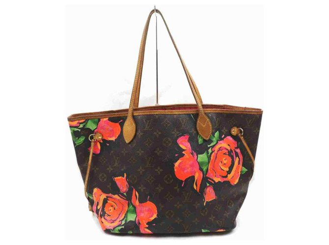 Louis Vuitton Stephen Sprouse Roses Graffiti Neverfull MM Tote