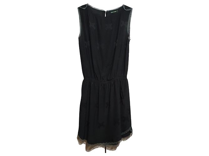 Vestido Zadig & Voltaire Reina Jac de seda negro
