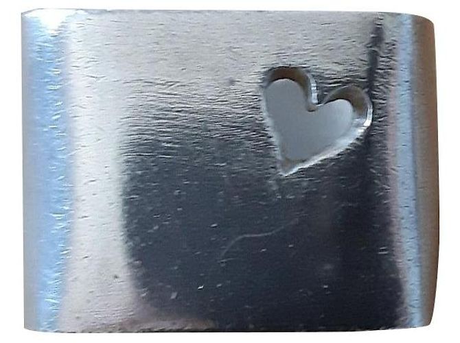 Autre Marque Anillo de plata talla 56