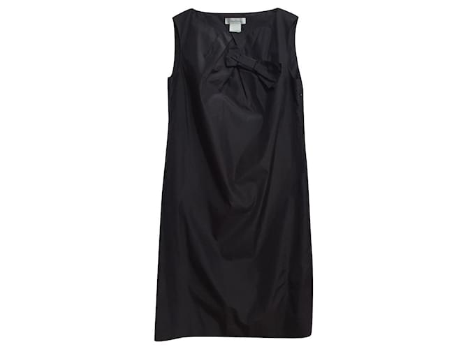 Max Mara Dresses Black Silk Cotton  ref.333543