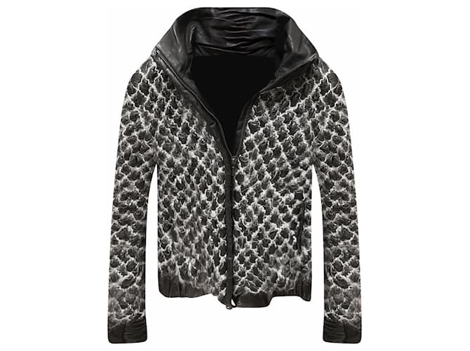 Chanel 9,2K$ Black Leather Jacket  ref.333594
