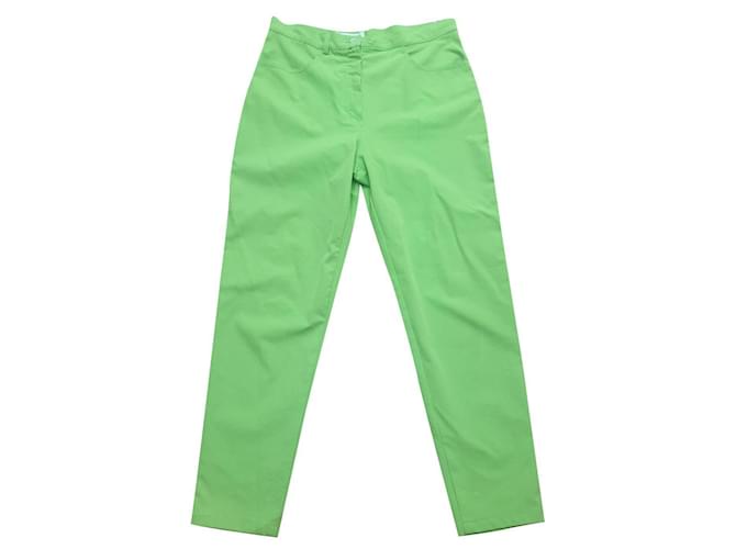 Iceberg vintage fluo trousers Green Polyamide  ref.333663