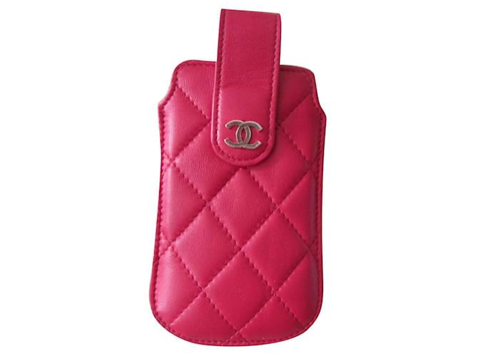 Chanel Purses, wallets, cases Pink Lambskin  ref.333773