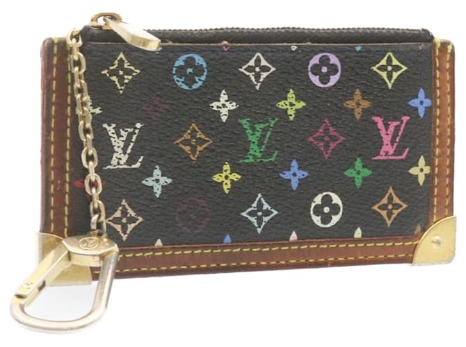 LOUIS VUITTON Monogram Multicolor Pochette Cle Key Pouch Coin Purse M92654  #33