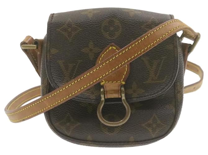 Louis Vuitton Mini Monogram Saint Cloud Crossbody Bag Leather ref
