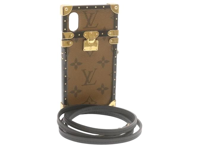 Louis Vuitton Monogram Canvas Eye Trunk for iPhone X & XS Phone Case