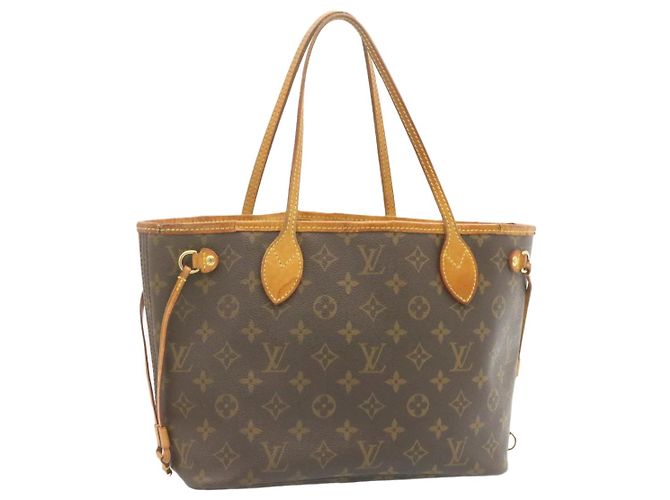 LOUIS VUITTON Monogramm Neverfull PM Einkaufstasche M.41245 LV Auth 22939