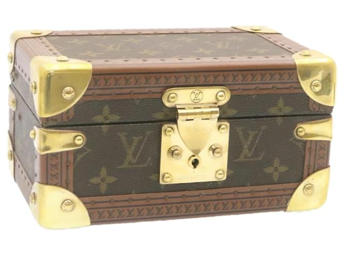 LOUIS VUITTON Monogram Coffret Tresor 20 Accessory Box M47001 LV