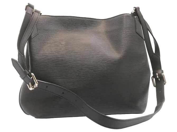 LOUIS VUITTON Epi Mandara MM Bolso de hombro Negro M58892 autenticación 22773