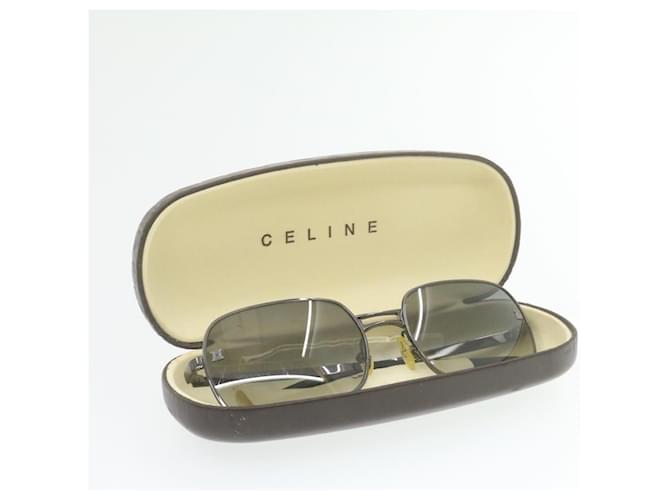 Céline CELINE Sonnenbrille Gunmetal Grey Auth ar3867 Metall  ref.336454