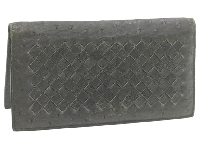 bottega ostrich wallet
