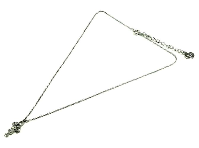 Dior-Halskette Silber Metall  ref.336700