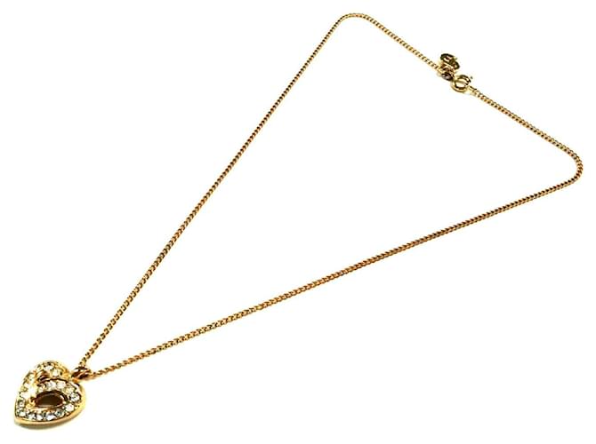Dior-Halskette Golden Metall  ref.336703