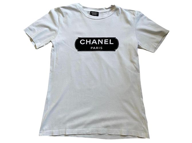 Cambon Maglietta CHANEL bianca Bianco