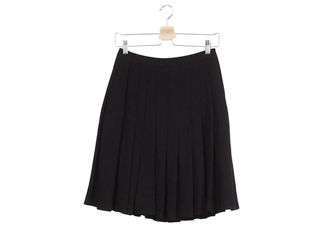 Prada Skirts Black Viscose Acetate  ref.337194