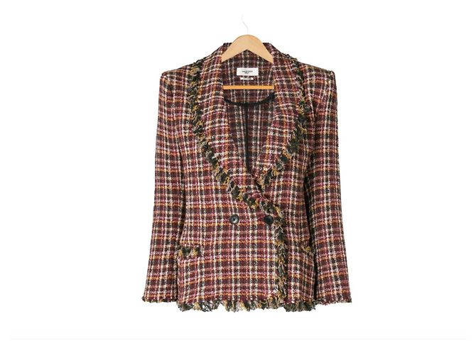 Chaqueta de algodón Isabel Marant Etoile Multicolor