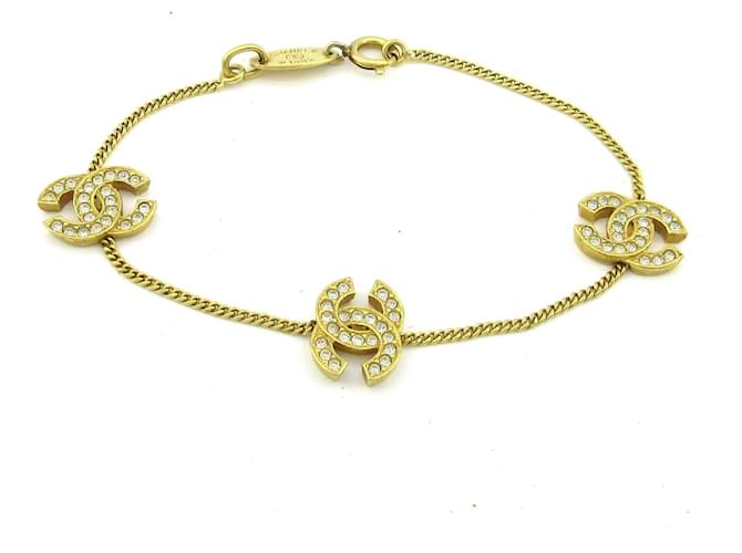 Chanel bracelet Golden Metal  ref.337486
