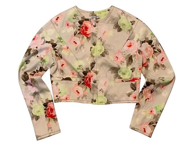 Carven Geschnitzte Blumenjacke