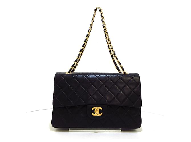 Chanel Classic Flap Black Leather  ref.337566