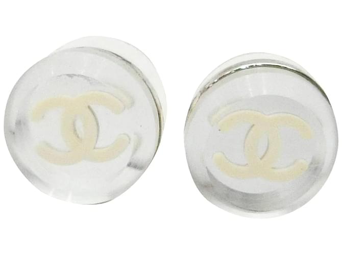 Chanel 03C CC Pierce Earrings  ref.337740