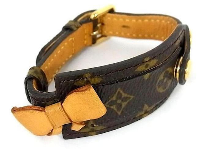 Louis Vuitton Monogram Baxter Dog Collar Leather ref.337747 - Joli Closet