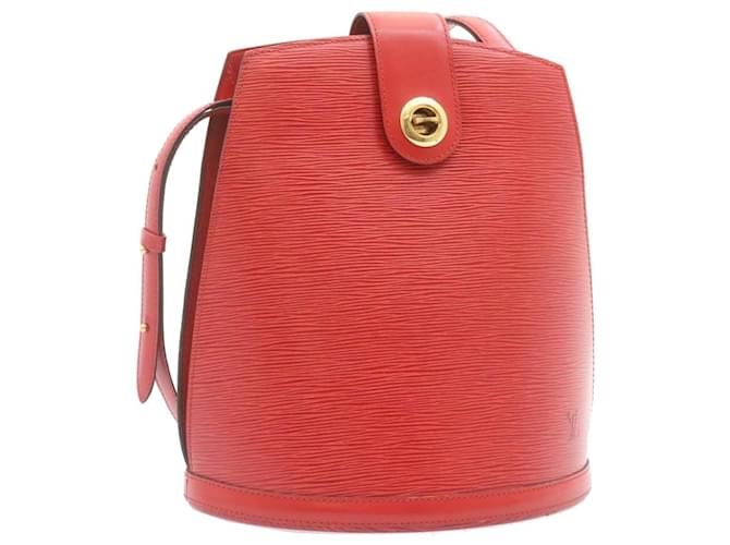 Louis Vuitton Cluny Rot Leder  ref.337789