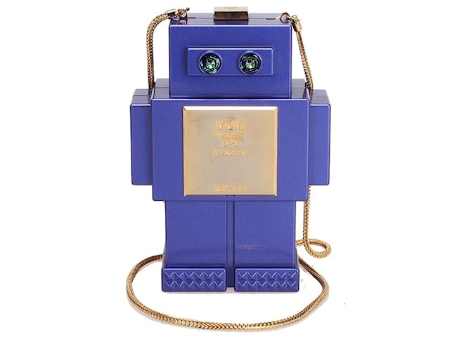 MCM Lila Roboter-Serie Umhängetasche Kunststoff  ref.337899