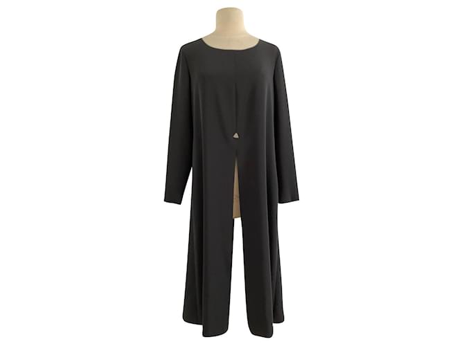 Chanel Robes Polyester Noir  ref.338254