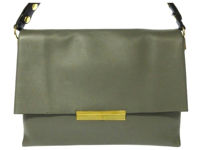 Céline Borsa a tracolla in pelle Celine Grey Blade