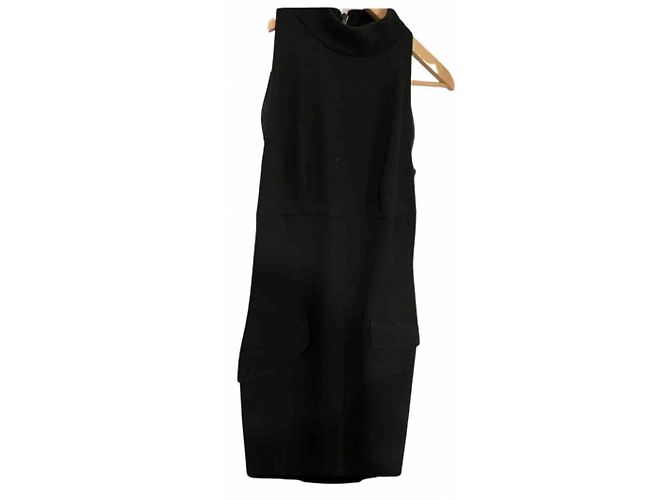 Valentino Kleid aus Baumwolle Schwarz