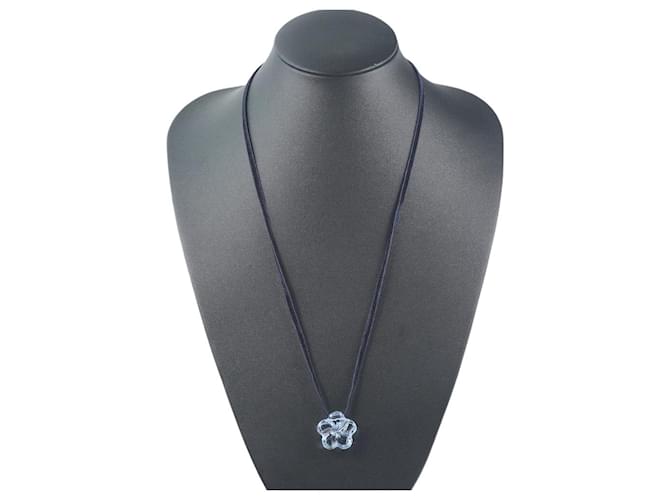 Collar de Baccarat Azul claro  ref.339286