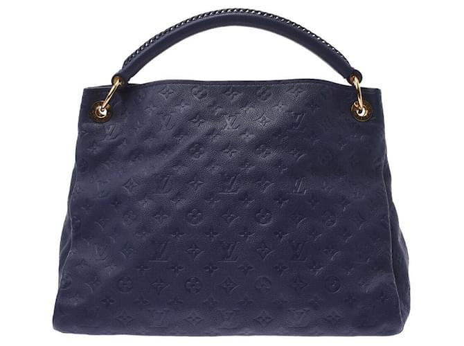 Louis Vuitton Artsy Blue Leather  ref.339311
