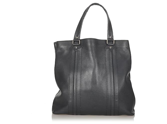 Gucci Black Leather Tote Bag Pony-style calfskin  ref.339529