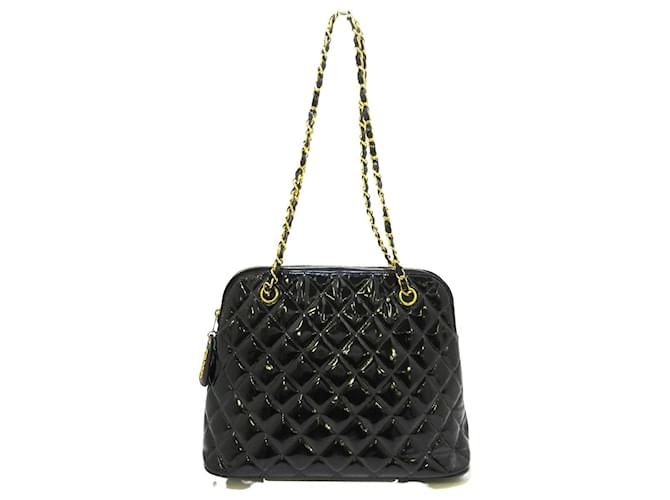 Chanel Mademoiselle Black Leather  ref.339823
