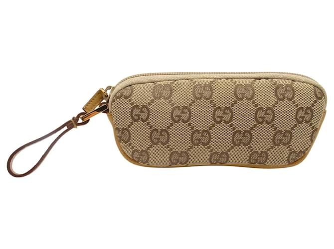Gucci Clutch bag Brown Cloth  ref.339846