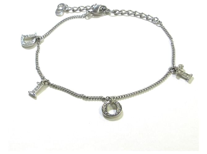 Dior bracelet Silvery Metal  ref.339912