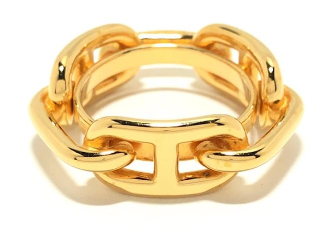 Hermès Hermes Geldbörse Golden Metall  ref.339952