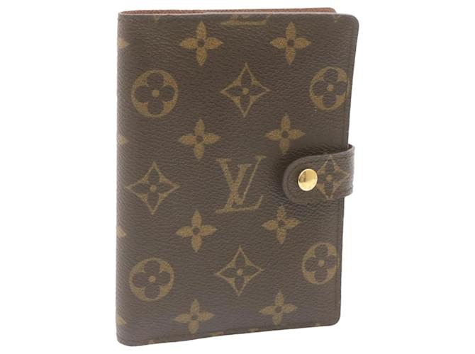 Louis Vuitton Couverture agenda de poche Brown Cloth  ref.340038