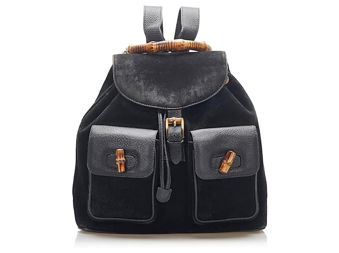 gucci black backpack