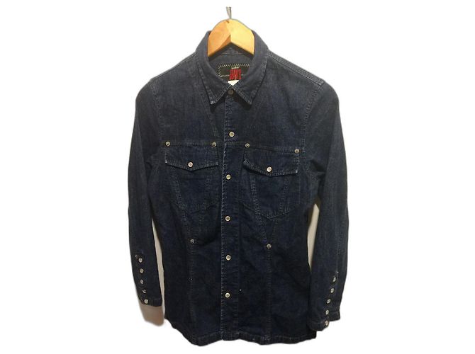 Jean Paul Gaultier Gaultier Jeansjacke oder -hemd Blau