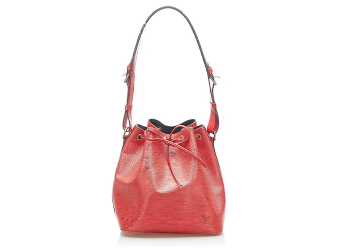 Louis Vuitton Red Epi Noe Cuir Rouge  ref.340467