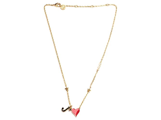 Dior Gold Dioramour Necklace Multiple colors Golden Metal  ref.340483