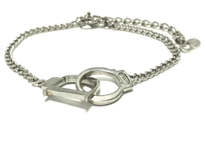 Dior bracelet Silvery Metal  ref.341164